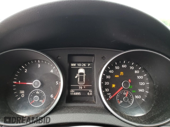 2011 Volkswagen Golf TDI with VIN WVWDM7AJ8BW231427, listed as a Copart auction lot 59007835 with 114,495 mi miles and Clean title. Bid and sale history available at DreamBid. Image 9.