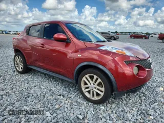 2013 Nissan Juke SV z VIN JN8AF5MR5DT204763, wystawiony jako Copart lot #59957535 z przebiegiem 2 856 mil mil oraz Szkoda całkowita • Salvage title. Historia ofert i sprzedaży dostępna na DreamBid. Obrazek 4.