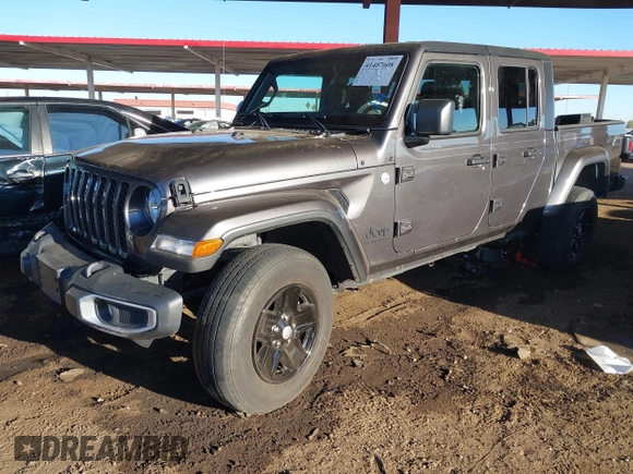 2021 Jeep Gladiator Willys with VIN 1C6HJTAG2ML507426, listed as a IAAI auction lot 41407608 with 49,554 mi miles and . Bid and sale history available at carsss.com. Image 2.