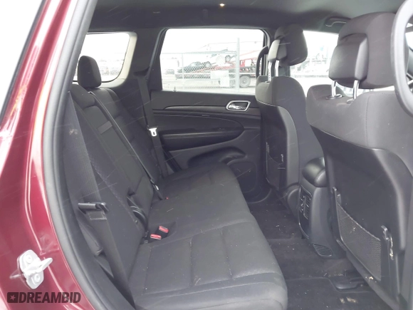 2018 Jeep Grand Cherokee Laredo E with VIN 1C4RJFAG9JC504596, listed as a IAAI auction lot 41595149 with 93,713 mi miles. Bid and sale history available at carsss.com. Image 8.