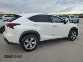 2017 Lexus NX with VIN JTJYARBZ1H2051519, listed as a Copart auction lot 87646765 with 95,862 mi miles and Salvage Title. Bid and sale history available at carsss.com. Image 3.