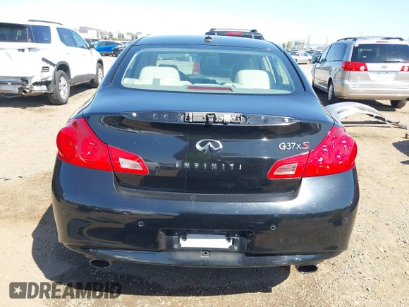 2010 Infiniti G37 x with VIN JN1CV6AR3AM455260, listed as a IAAI auction lot 41846206 with 124,725 mi miles. Bid and sale history available at carsss.com. Image 16.