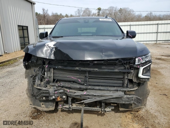 2021 Chevrolet Tahoe LS with VIN 1GNSKMKD2MR250634, listed as a Copart auction lot 43275535 with 106,619 mi miles and Salvage Title. Bid and sale history available at carsss.com. Image 5.