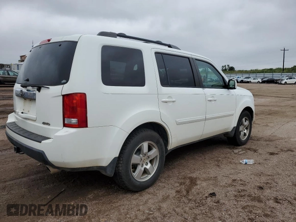 2011 Honda Pilot EX-L z VIN 5FNYF4H5XBB049932, wystawiony jako Copart lot #59227445 z przebiegiem 217 840 mil mil oraz Czysty tytuł • Clean title. Historia ofert i sprzedaży dostępna na DreamBid. Obrazek 3.