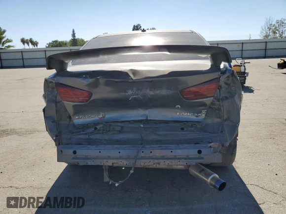 2009 Mitsubishi Lancer GTS with VIN JA3AU86W29U006129, listed as a Copart auction lot 61175054 with 158,318 mi miles and Salvage Title. Bid and sale history available at carsss.com. Image 6.