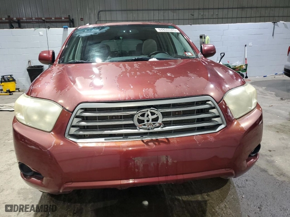 2008 Toyota Highlander with VIN JTEES41A382065581, listed as a Copart auction lot 44800945 with 97,707 mi miles and Salvage Title. Bid and sale history available at carsss.com. Image 5.