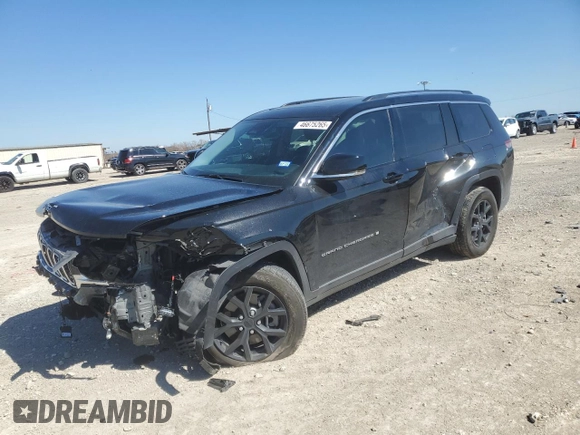 2021 Jeep Grand Cherokee Limited with VIN 1C4RJKBG8M8106620, listed as a Copart auction lot 46675265 with 29,626 mi miles and Salvage Title. Bid and sale history available at DreamBid. Image 1.