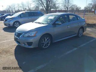 2013 Nissan Sentra SR with VIN 3N1AB7AP5DL643622, listed as a IAAI auction lot 41684900 with 67,723 mi miles. Bid and sale history available at carsss.com. Image 2.