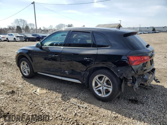 2018 Audi Q5 Premium with VIN WA1ANAFY4J2170547, listed as a Copart auction lot 49076395 with 86,391 mi miles and Non Repairable. Bid and sale history available at carsss.com. Image 2.