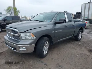 2011 Ram 1500 Sport with VIN 1D7RV1GT7BS655834, listed as a IAAI auction lot 41996382 with 1 mi miles. Bid and sale history available at carsss.com. Image 2.