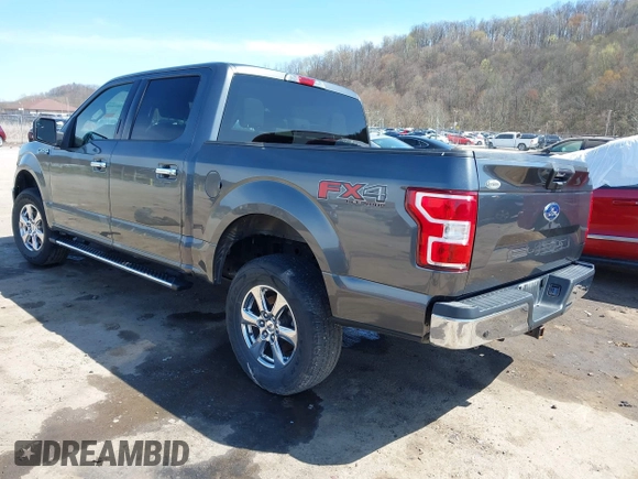 2018 Ford F-150 XL with VIN 1FTEW1E54JFE02925, listed as a IAAI auction lot 42002280 with 31,893 mi miles. Bid and sale history available at carsss.com. Image 3.