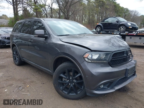 2017 Dodge Durango GT with VIN 1C4RDJDGXHC907082, listed as a IAAI auction lot 42042615 with 72,721 mi miles and . Bid and sale history available at DreamBid. Image 1.