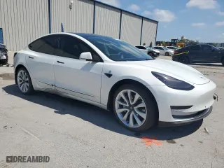 2019 Tesla Model 3 Long Range with VIN 5YJ3E1EB3KF494258, listed as a Copart auction lot 50919615 with 110,492 mi miles and Non Repairable. Bid and sale history available at carsss.com. Image 4.