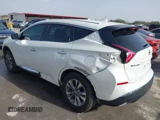 2018 Nissan Murano SV with VIN 5N1AZ2MG7JN202881, listed as a IAAI auction lot 41745321 with 111,567 mi miles and . Bid and sale history available at DreamBid. Image 3.