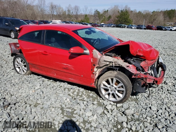 2008 Saturn Astra XR with VIN W08AT271485077788, listed as a Copart auction lot 50408695 with 119,806 mi miles and Salvage Title. Bid and sale history available at DreamBid. Image 4.