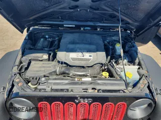 2013 Jeep Wrangler Sport with VIN 1C4AJWAG8DL693145, listed as a Copart auction lot 65591835 with 93,313 mi miles and Salvage title. Bid and sale history available at DreamBid. Image 11.
