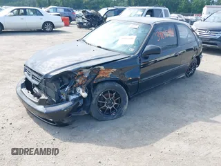 1998 Honda Civic CX with VIN 2HGEJ6321WH112881, listed as a IAAI auction lot 39855441 with 197,139 mi miles. Bid and sale history available at carsss.com. Image 2.