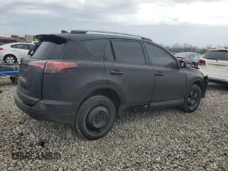 2017 Toyota RAV4 LE with VIN 2T3BFREV1HW616877, listed as a Copart auction lot 46058075 with 66,956 mi miles and Salvage title. Bid and sale history available at DreamBid. Image 3.