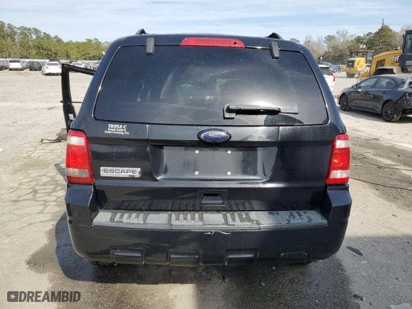 2010 Ford Escape XLT with VIN 1FMCU0D70AKA33655, listed as a Copart auction lot 49062975 with 215,822 mi miles and Non Repairable. Bid and sale history available at carsss.com. Image 6.