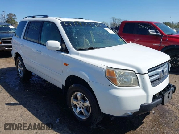 2007 Honda Pilot EX-L with VIN 2HKYF185X7H515012, listed as a IAAI auction lot 41914750 with 231,177 mi miles. Bid and sale history available at carsss.com. Image 1.