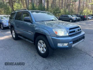 2004 Toyota 4Runner SR5 with VIN JTEBT14R340041772, listed as a Copart auction lot 54595695 with 210,561 mi miles and Clean Title. Bid and sale history available at DreamBid. Image 1.