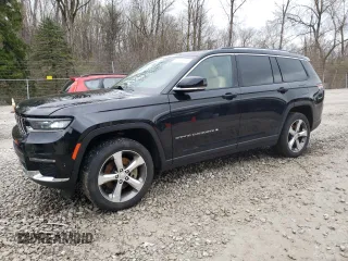 2021 Jeep Grand Cherokee Limited with VIN 1C4RJKBGXM8170481, listed as a Copart auction lot 52379115 with 69,007 mi miles and Salvage Title. Bid and sale history available at DreamBid. Image 1.