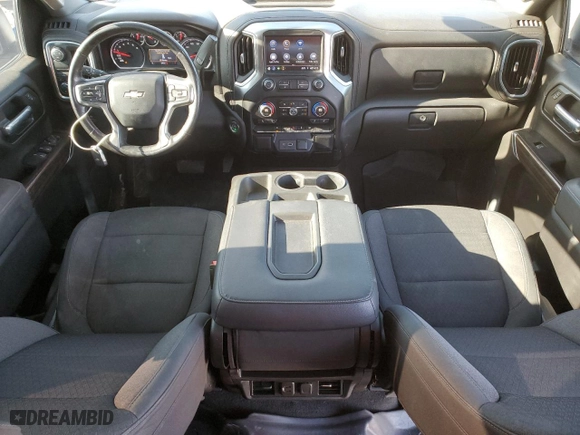 2019 Chevrolet Silverado 1500 LT with VIN 3GCPWCED7KG265538, listed as a Copart auction lot 42004655 with 69,933 mi miles and Salvage Title. Bid and sale history available at carsss.com. Image 8.