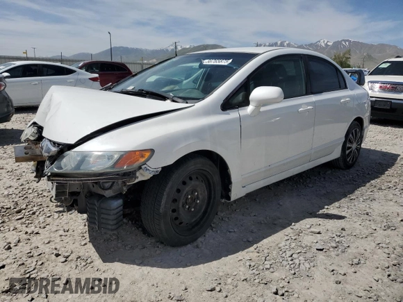 2006 Honda Civic LX z VIN 1HGFA16566L003977, wystawiony jako Copart lot #56765875 z przebiegiem 220 705 mil mil oraz Szkoda całkowita • Salvage title. Historia ofert i sprzedaży dostępna na DreamBid. Obrazek 1.