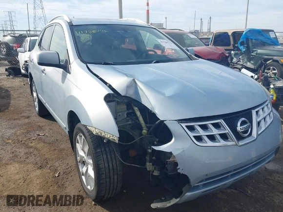 2011 Nissan Rogue S z VIN JN8AS5MV9BW310878, wystawiony jako IAAI lot #41780176 z przebiegiem 160 532 mil mil oraz . Historia ofert i sprzedaży dostępna na DreamBid. Obrazek 1.