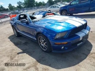 2008 Ford Mustang Shelby GT500 with VIN 1ZVHT88S885103743, listed as a IAAI auction lot 42530279 with 50,700 mi miles and . Bid and sale history available at DreamBid. Image 1.