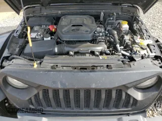 2019 Jeep Wrangler Unlimited Rubicon with VIN 1C4HJXFN2KW525606, listed as a Copart auction lot 62674225 with 55,128 mi miles and Salvage title. Bid and sale history available at DreamBid. Image 12.