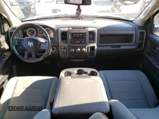 2019 Ram 1500 Tradesman with VIN 1C6RR7FGXKS618578, listed as a Copart auction lot 44181215 with 91,348 mi miles and Salvage title. Bid and sale history available at DreamBid. Image 8.