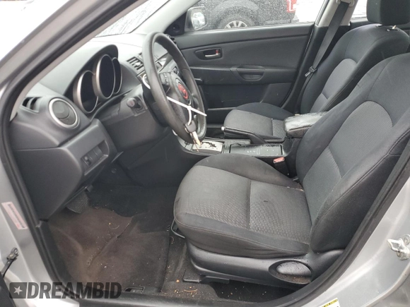 2008 Mazda 3 i Sport with VIN JM1BK12F681821233, listed as a Copart auction lot 74400624 with 142,054 mi miles and Non Repairable. Bid and sale history available at DreamBid. Image 7.
