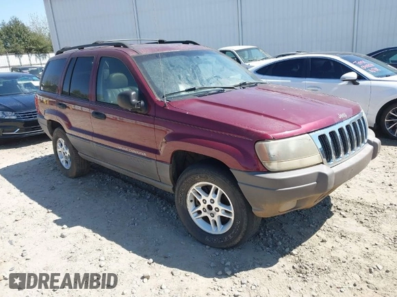 2003 Jeep Grand Cherokee Laredo with VIN 1J4GX48S93C523831, listed as a IAAI auction lot 41852442 with 270,735 mi miles. Bid and sale history available at carsss.com. Image 1.