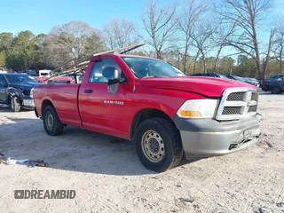 2011 Ram 1500 ST with VIN 3D7JV1EP4BG583582, listed as a IAAI auction lot 41602235 with 153,150 mi miles. Bid and sale history available at carsss.com. Image 1.