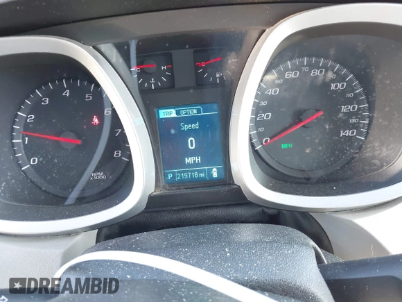 2017 Chevrolet Equinox LS with VIN 2GNALBEK9H1565422, listed as a IAAI auction lot 41734569 with 219,718 mi miles. Bid and sale history available at carsss.com. Image 7.