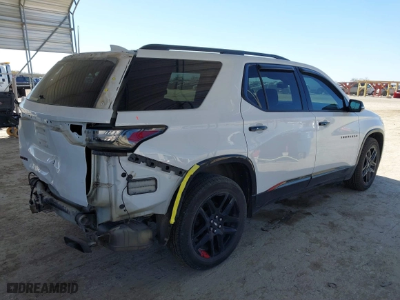 2018 Chevrolet Traverse Premier with VIN 1GNERKKW9JJ251384, listed as a IAAI auction lot 41753693 with 159,702 mi miles. Bid and sale history available at carsss.com. Image 4.
