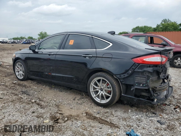 2016 Ford Fusion SE with VIN 3FA6P0T98GR163785, listed as a Copart auction lot 61542735 with 112,776 mi miles and Salvage title. Bid and sale history available at DreamBid. Image 2.