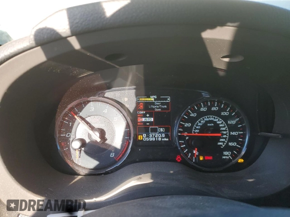 2021 Subaru WRX STI with VIN JF1VA2S61M9802676, listed as a Copart auction lot 41519855 with 59,818 mi miles and Salvage Title. Bid and sale history available at carsss.com. Image 9.