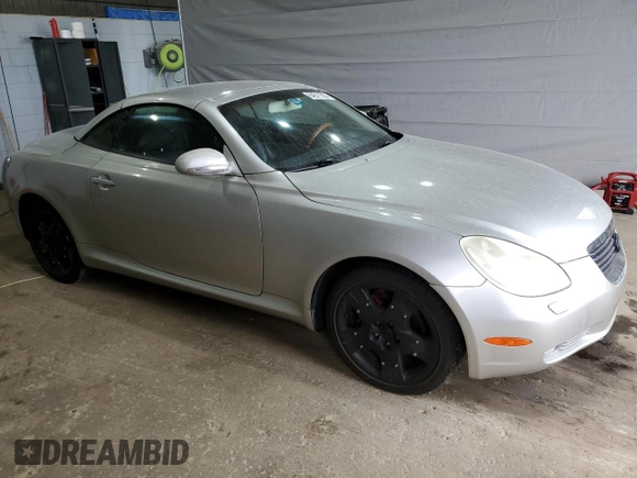 2002 Lexus SC 430 z VIN JTHFN48Y720034550, wystawiony jako Copart lot #64511535 z przebiegiem 206 408 mil mil oraz Czysty tytuł • Clean title. Historia ofert i sprzedaży dostępna na DreamBid. Obrazek 4.