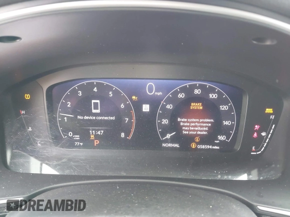 2022 Honda Civic Sport Touring z VIN 19XFL1H8XNE009448, wystawiony jako IAAI lot #42137863 z przebiegiem 58 594 mil mil oraz . Historia ofert i sprzedaży dostępna na DreamBid. Obrazek 7.