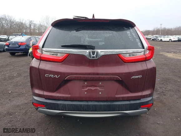 2019 Honda CR-V EX-L with VIN 7FARW2H89KE060458, listed as a IAAI auction lot 41668609 with 33,534 mi miles. Bid and sale history available at carsss.com. Image 16.