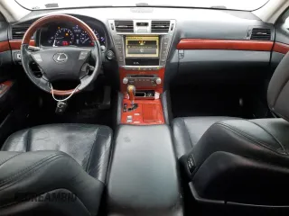 2012 Lexus LS 460 with VIN JTHCL5EF2C5015183, listed as a Copart auction lot 45860465 with 127,876 mi miles and Salvage title. Bid and sale history available at DreamBid. Image 8.