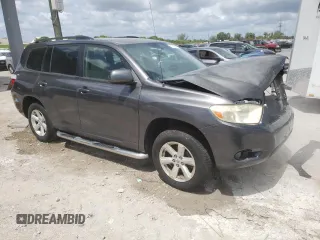 2009 Toyota Highlander with VIN JTEDS41A292085513, listed as a Copart auction lot 61062295 with 97,773 mi miles and Salvage title. Bid and sale history available at DreamBid. Image 4.