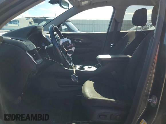 2019 GMC Terrain SLE with VIN 3GKALTEV4KL327853, listed as a Copart auction lot 69813064 with 80,604 mi miles and Salvage Title. Bid and sale history available at DreamBid. Image 7.