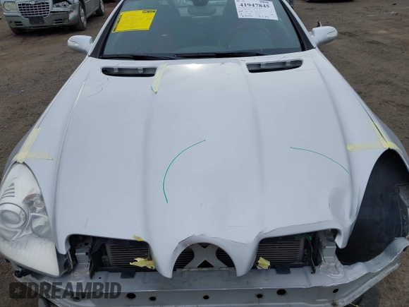2006 Mercedes-Benz SLK 55 AMG with VIN WDBWK73F66F104476, listed as a IAAI auction lot 41947845 with 87,043 mi miles and . Bid and sale history available at DreamBid. Image 17.