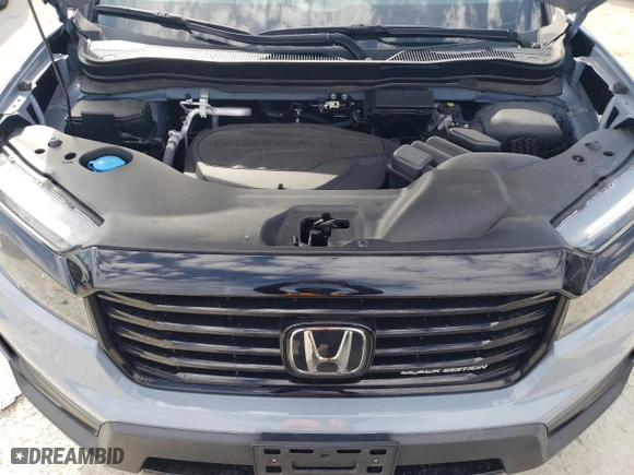 2023 Honda Ridgeline Black Edition with VIN 5FPYK3F87PB012399, listed as a Copart auction lot 87681825 with 16,201 mi miles and Salvage Title. Bid and sale history available at carsss.com. Image 11.