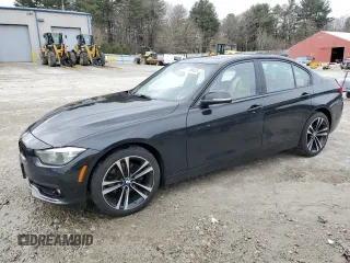 2018 BMW 3 Series with VIN WBA8F1C55JK898449, listed as a Copart auction lot 47786005 with 90,981 mi miles and Salvage title. Bid and sale history available at DreamBid. Image 1.