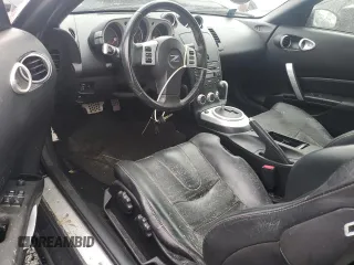 2006 Nissan 350Z Touring with VIN JN1AZ36A56M480374, listed as a Copart auction lot 74507314 with Not Provided miles and Salvage Title. Bid and sale history available at carsss.com. Image 8.