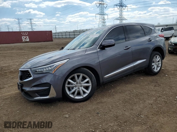 2020 Acura RDX with VIN 5J8TC2H30LL014029, listed as a Copart auction lot 55853515 with 46,441 mi miles and Salvage title. Bid and sale history available at DreamBid. Image 1.